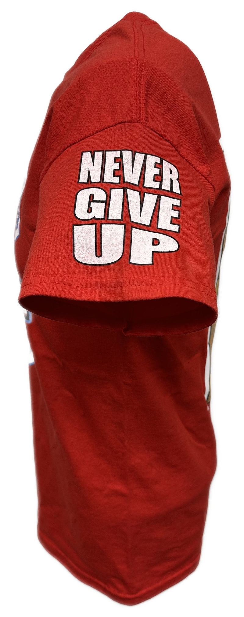 Load image into Gallery viewer, John Cena Last Time Is Now Farewell Tour Red T-shirt by EWS | Extreme Wrestling Shirts
