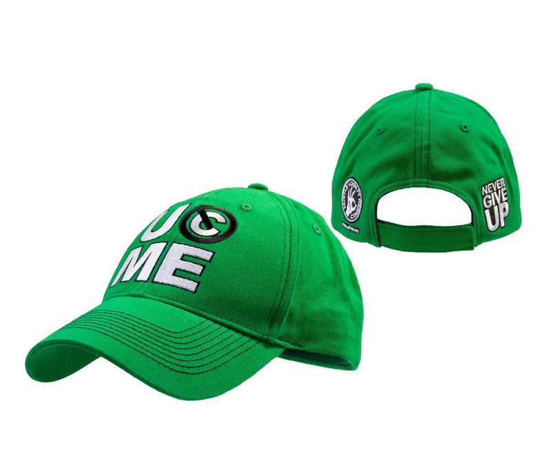 Load image into Gallery viewer, John Cena Mens Green Costume Hat T-shirt Wristbands by EWS | Extreme Wrestling Shirts

