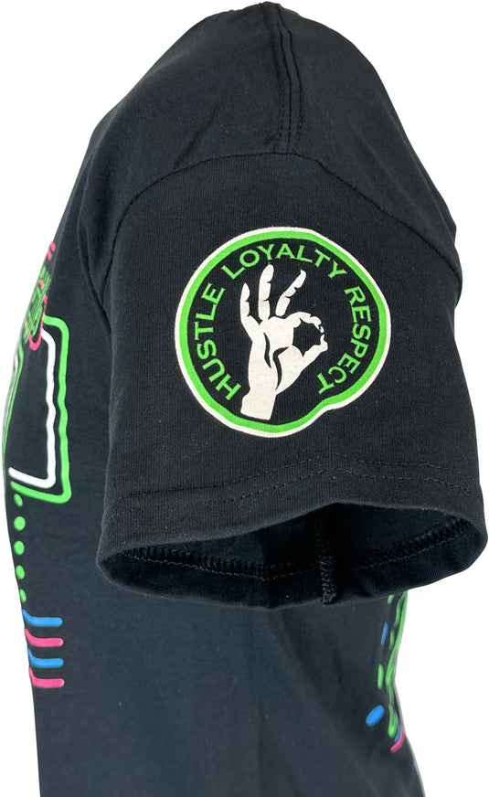 John Cena Mens Neon Green Costume Hat T-shirt Wristbands by EWS | Extreme Wrestling Shirts