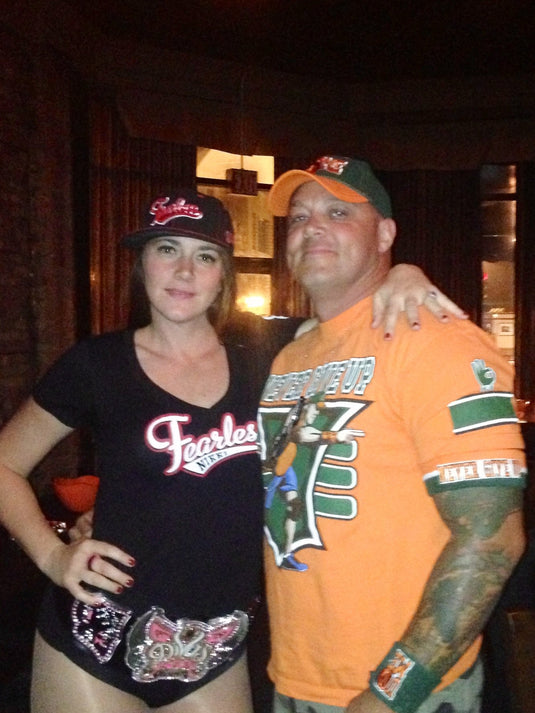 John Cena Mens Orange 15x Costume Hat T-shirt Wristbands Sports Mem, Cards & Fan Shop > Fan Apparel & Souvenirs > Wrestling by EWS | Extreme Wrestling Shirts