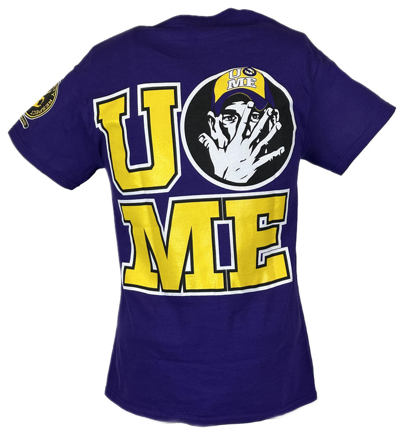 Load image into Gallery viewer, John Cena Mens Purple Costume Hat T-shirt Wristbands Sports Mem, Cards &amp; Fan Shop &gt; Fan Apparel &amp; Souvenirs &gt; Wrestling by EWS | Extreme Wrestling Shirts
