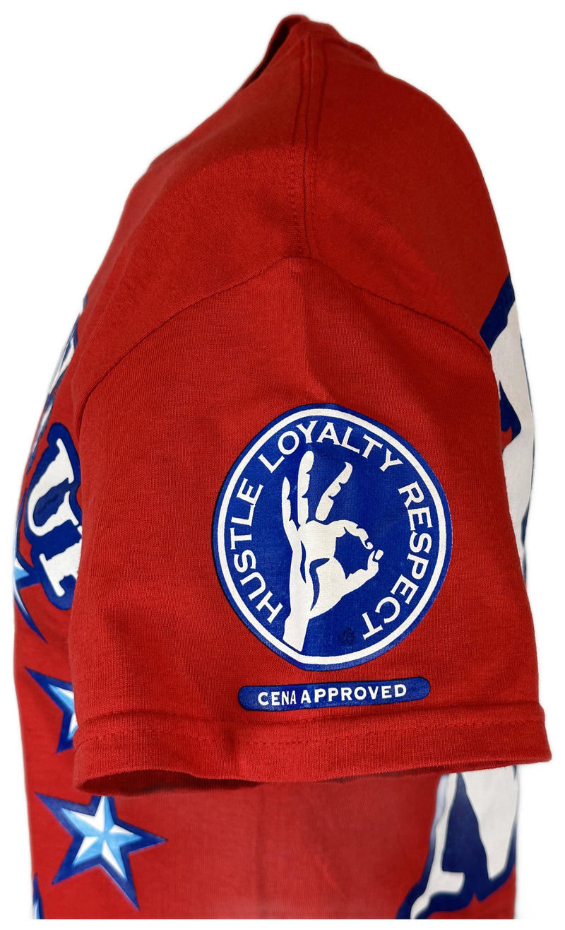 Load image into Gallery viewer, John Cena Mens Red Costume Hat T-shirt Wristbands Sports Mem, Cards &amp; Fan Shop &gt; Fan Apparel &amp; Souvenirs &gt; Wrestling by EWS | Extreme Wrestling Shirts
