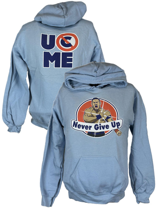 John Cena Orange Blue 20 Years Hoody Sweatshirt by WWE | Extreme Wrestling Shirts