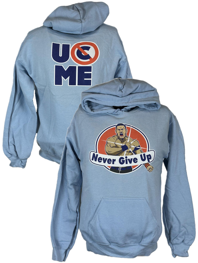 Load image into Gallery viewer, John Cena Orange Blue 20 Years Hoody Sweatshirt by WWE | Extreme Wrestling Shirts
