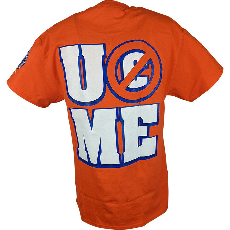 Load image into Gallery viewer, John Cena Orange Never Give Up Mens T-Shirt Sports Mem, Cards &amp; Fan Shop &gt; Fan Apparel &amp; Souvenirs &gt; Wrestling by Hybrid Tees | Extreme Wrestling Shirts
