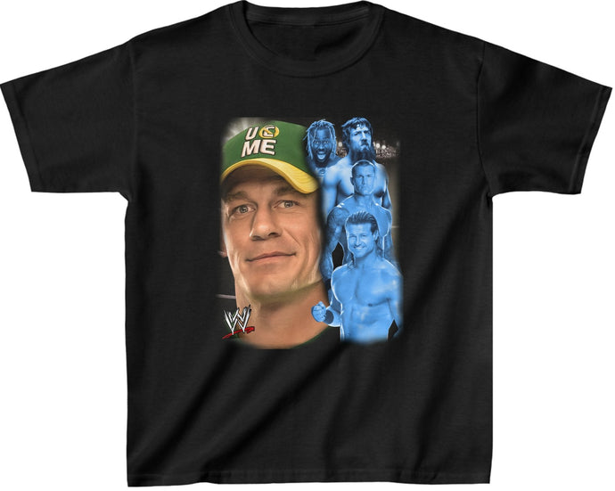 John Cena Randy Orton Dolph Ziggler WWE T-shirt Boys Sports Mem, Cards & Fan Shop > Fan Apparel & Souvenirs > Wrestling by Freeze | Extreme Wrestling Shirts