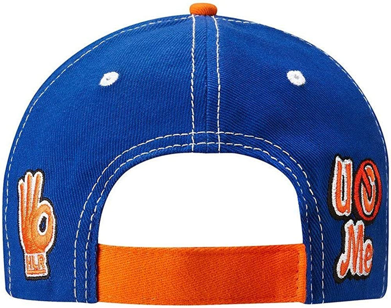 Load image into Gallery viewer, John Cena Respect. Earn It. Baseball Hat Royal Blue DarkOrange Sports Mem, Cards &amp; Fan Shop &gt; Fan Apparel &amp; Souvenirs &gt; Wrestling by WWE Authentic Wear | Extreme Wrestling Shirts
