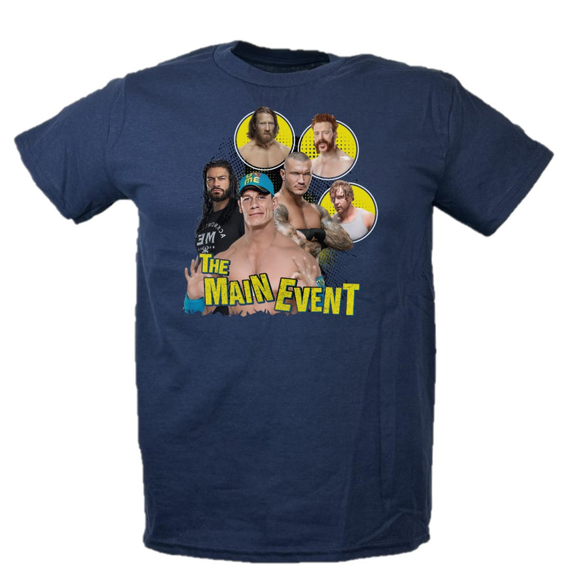 Load image into Gallery viewer, John Cena Roman Reigns Sheamus Blue Kids WWE T-shirt Boys Sports Mem, Cards &amp; Fan Shop &gt; Fan Apparel &amp; Souvenirs &gt; Wrestling by EWS | Extreme Wrestling Shirts
