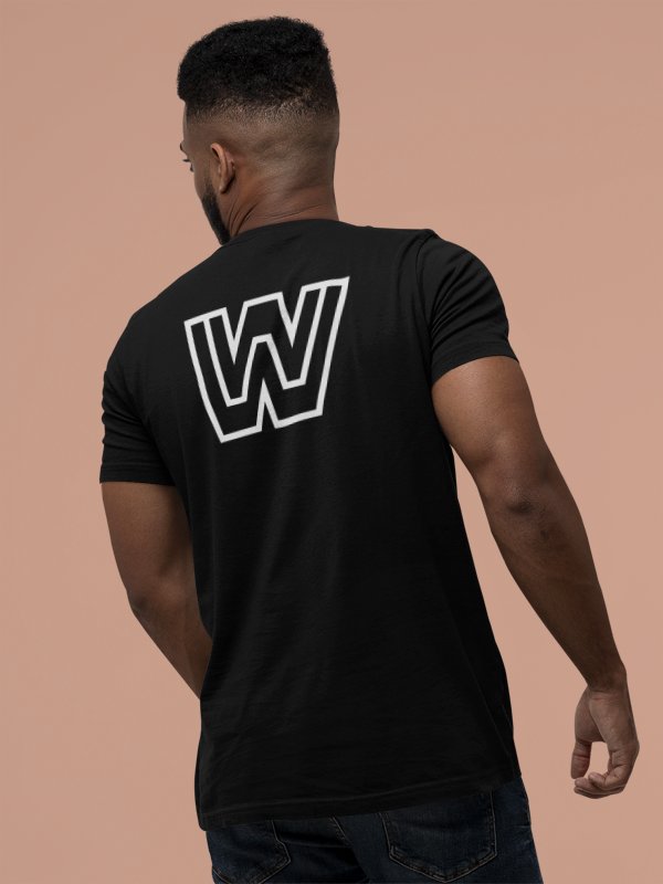 Load image into Gallery viewer, John Cena Ruck Fules WWF Old School Mens Black T-shirt Sports Mem, Cards &amp; Fan Shop &gt; Fan Apparel &amp; Souvenirs &gt; Wrestling by EWS | Extreme Wrestling Shirts
