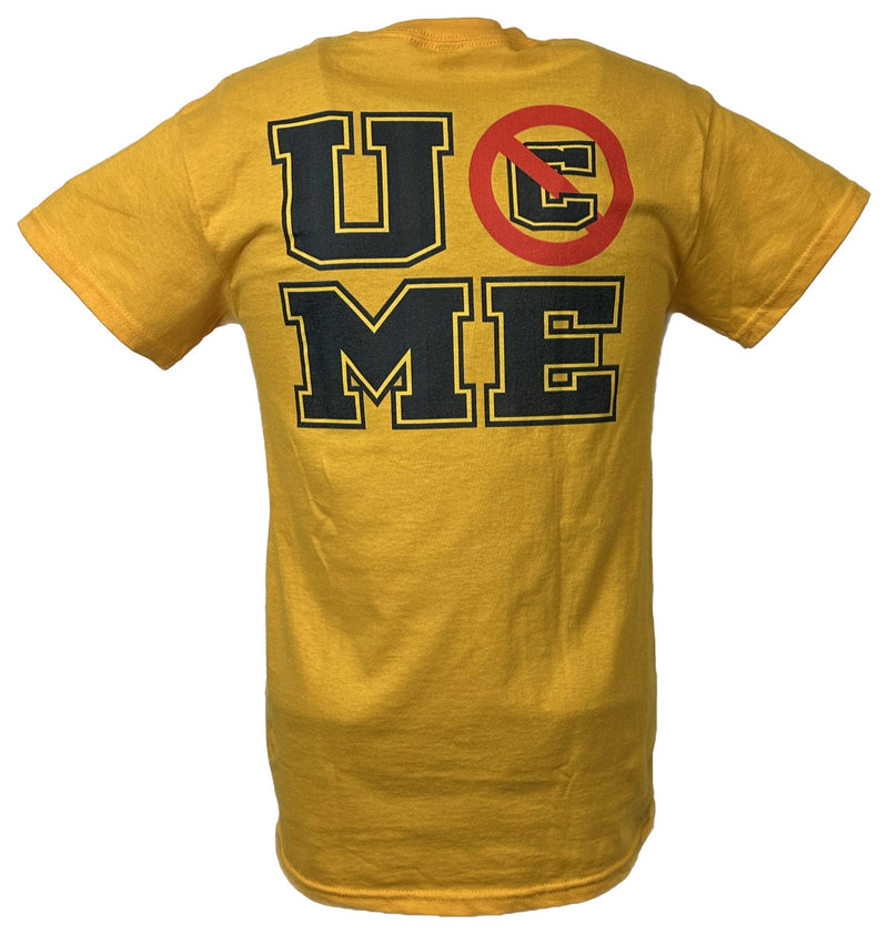 Load image into Gallery viewer, John Cena Ten Years Strong Mens Cotton Yellow T-shirt Sports Mem, Cards &amp; Fan Shop &gt; Fan Apparel &amp; Souvenirs &gt; Wrestling by Hybrid Tees | Extreme Wrestling Shirts
