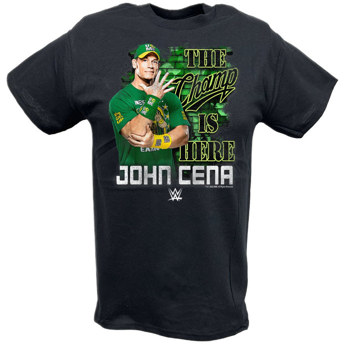 John Cena The Champ Is Here Cenation T-shirt by EWS | Extreme Wrestling Shirts