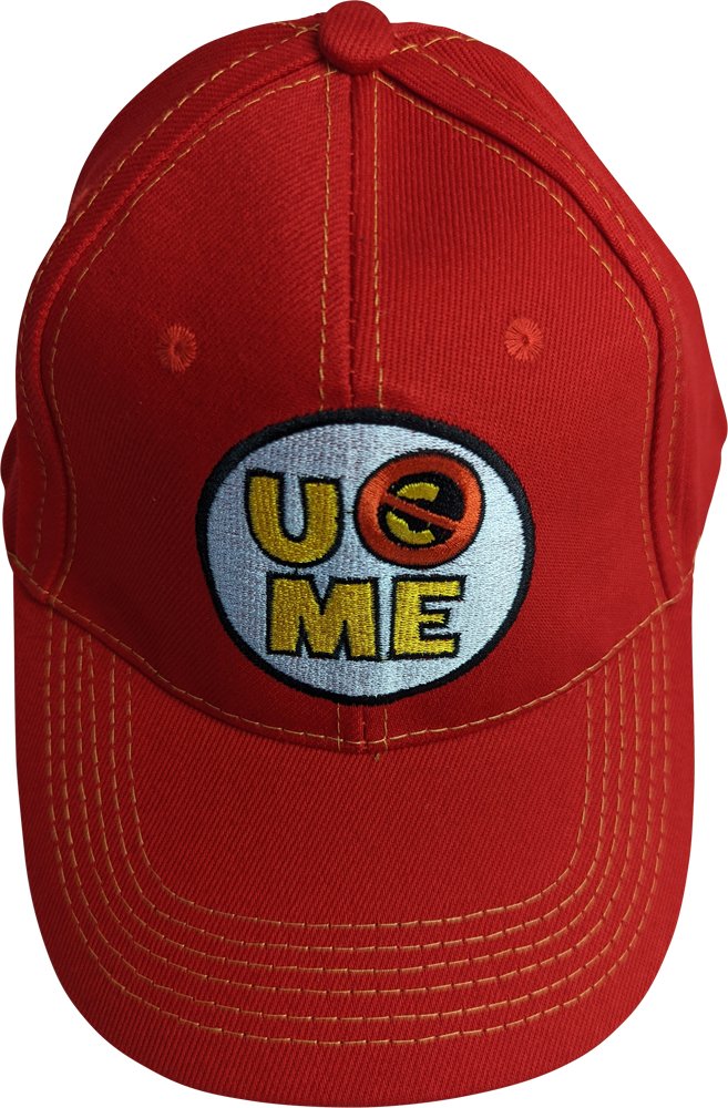 Load image into Gallery viewer, John Cena U Can&#39;t C Me Red Gold Boys Kids Costume T-shirt Hat Wristband by EWS | Extreme Wrestling Shirts
