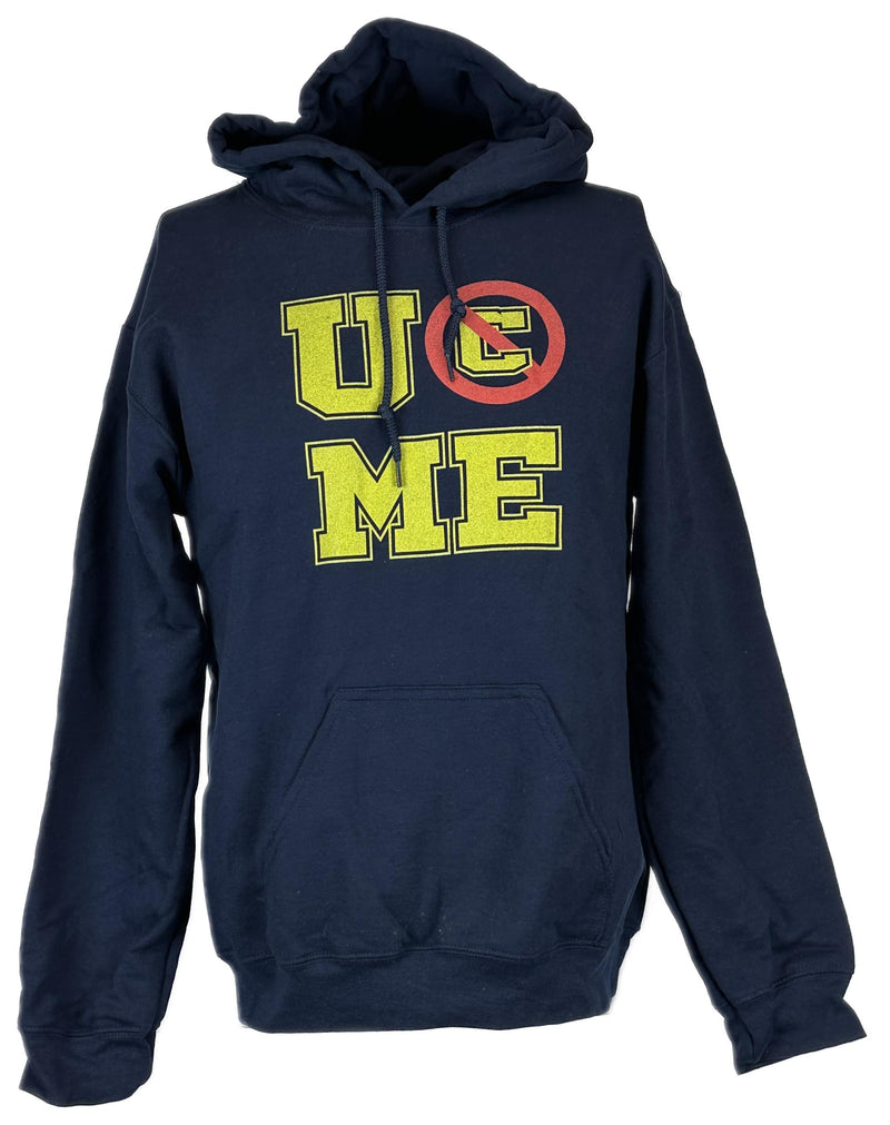Load image into Gallery viewer, John Cena U Can't See Me Mens Blue Hoody Sweatshirt by EWS | Extreme Wrestling Shirts
