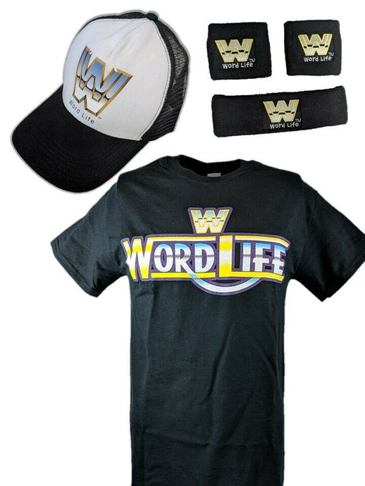 John Cena Word Life Mens Costume Hat T-shirt Wristbands Sports Mem, Cards & Fan Shop > Fan Apparel & Souvenirs > Wrestling by EWS | Extreme Wrestling Shirts