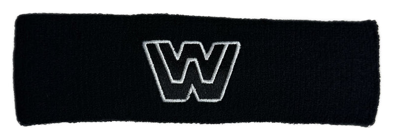 Load image into Gallery viewer, John Cena Word Life White Logo Headband Wristband Set by EWS | Extreme Wrestling Shirts
