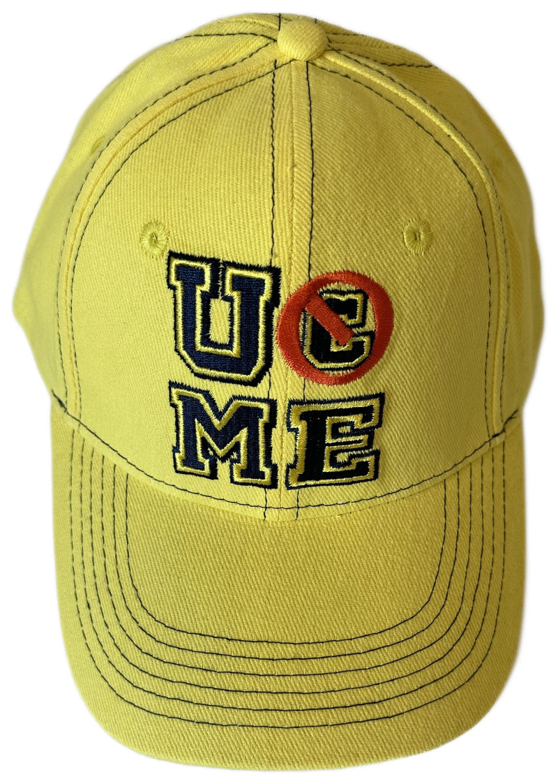 Load image into Gallery viewer, John Cena Yellow U Can&#39;t See Me WWE Baseball Cap Hat Sports Mem, Cards &amp; Fan Shop &gt; Fan Apparel &amp; Souvenirs &gt; Wrestling by Extreme Wrestling Shirts | Extreme Wrestling Shirts
