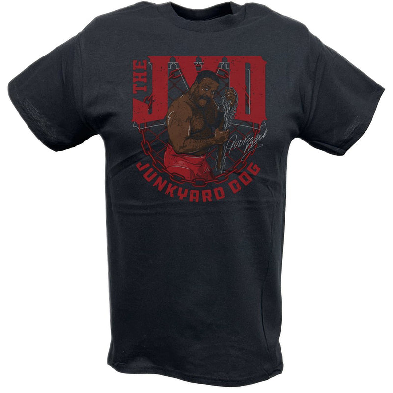 Load image into Gallery viewer, Junkyard Dog Chain JYD Pro Wrestler T-shirt by EWS | Extreme Wrestling Shirts
