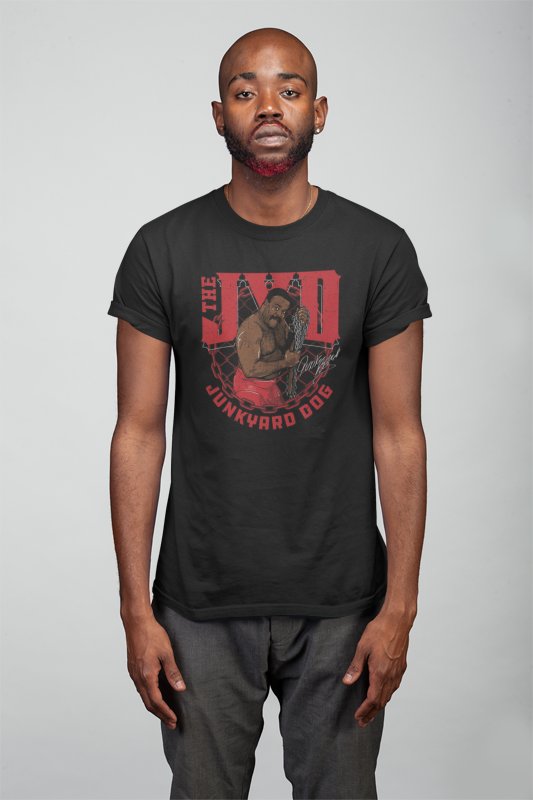 Load image into Gallery viewer, Junkyard Dog Chain JYD Pro Wrestler T-shirt by EWS | Extreme Wrestling Shirts
