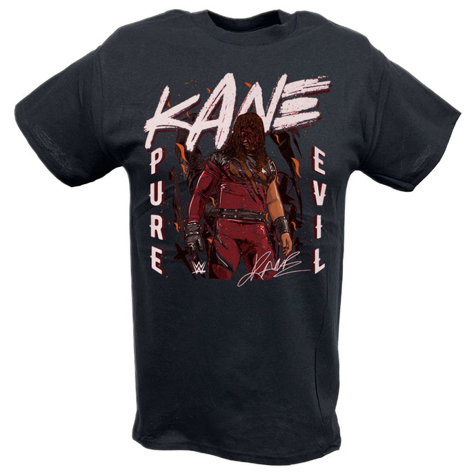 Kane Pure Evil Black T-shirt by EWS | Extreme Wrestling Shirts