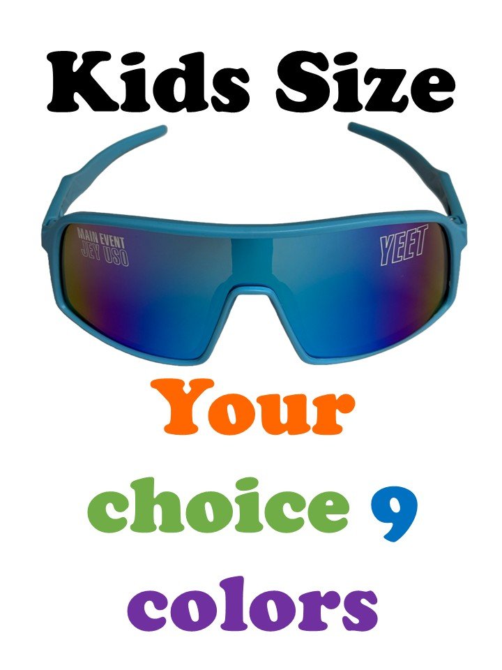 Load image into Gallery viewer, Kids Main Event Jey Uso Yeet Sport Shades Costume Glasses by EWS | Extreme Wrestling Shirts
