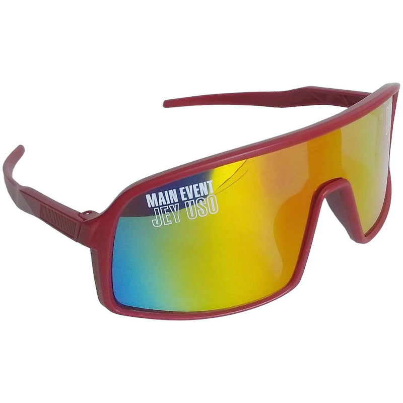 Load image into Gallery viewer, Kids Main Event Jey Uso Yeet Sport Shades Costume Glasses Red by EWS | Extreme Wrestling Shirts
