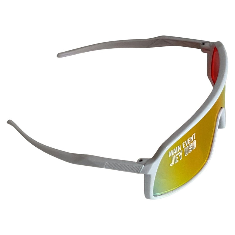 Load image into Gallery viewer, Kids Main Event Jey Uso Yeet Sport Shades Costume Glasses White by EWS | Extreme Wrestling Shirts
