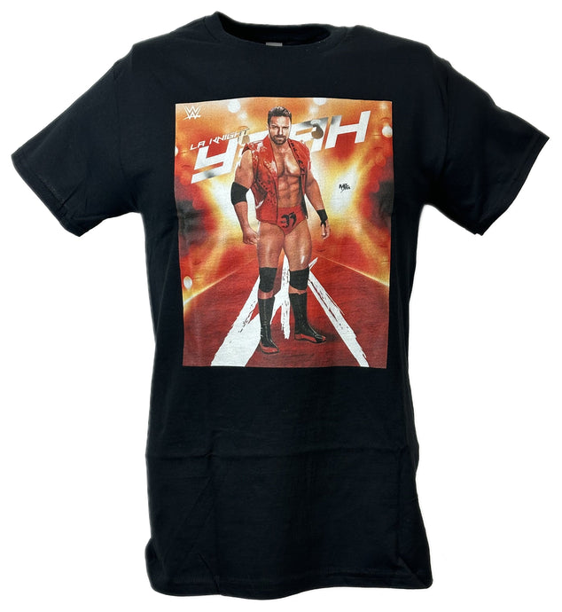 LA Knight Orange Logo Poster Print T-shirt by EWS | Extreme Wrestling Shirts