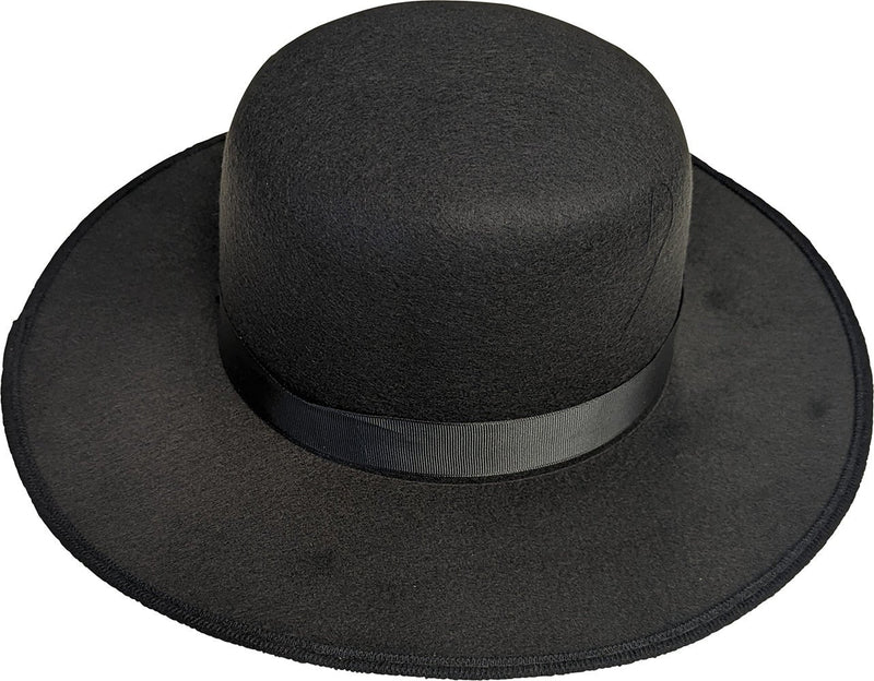 Load image into Gallery viewer, Large Oversized Round Felt Black Hat for Undertaker Costume Sports Mem, Cards &amp; Fan Shop &gt; Fan Apparel &amp; Souvenirs &gt; Wrestling by Carnival | Extreme Wrestling Shirts
