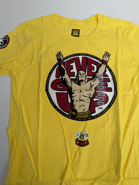 Lot of 15 Womens Size Large WWE Authentic T-shirts | John Cena Dolph Ziggler Miz by EWS | Extreme Wrestling Shirts