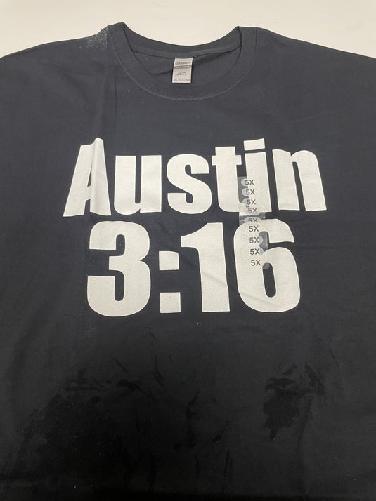 Lot of 6 Men Size 5XL WWE Authentic T-shirts | Cena Orton Undertaker The Rock (5XL) by Extreme Wrestling Shirts | Extreme Wrestling Shirts