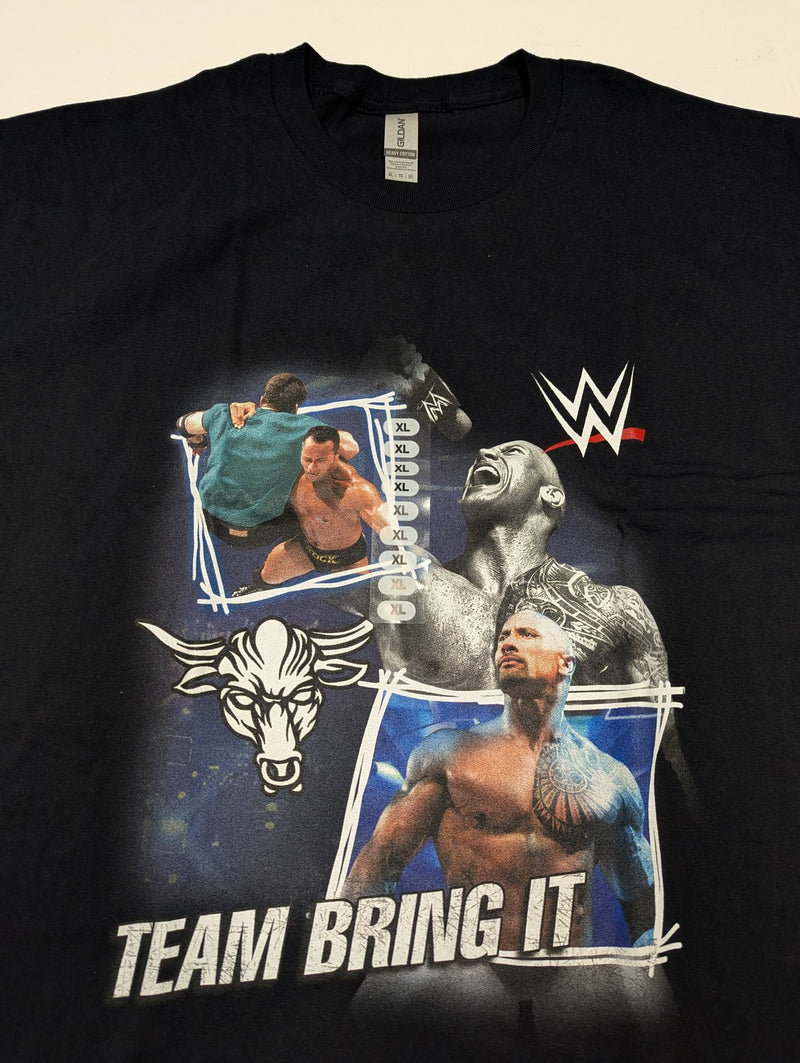 Load image into Gallery viewer, Lot of 8 Men Size XL T-shirts | Cena Orton Undertaker The Rock NEW (XL) by EWS | Extreme Wrestling Shirts
