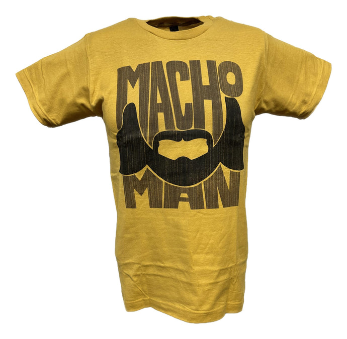 Macho Man Randy Savage Bearded Mens T-shirt Sports Mem, Cards & Fan Shop > Fan Apparel & Souvenirs > Wrestling by Extreme Wrestling Shirts | Extreme Wrestling Shirts