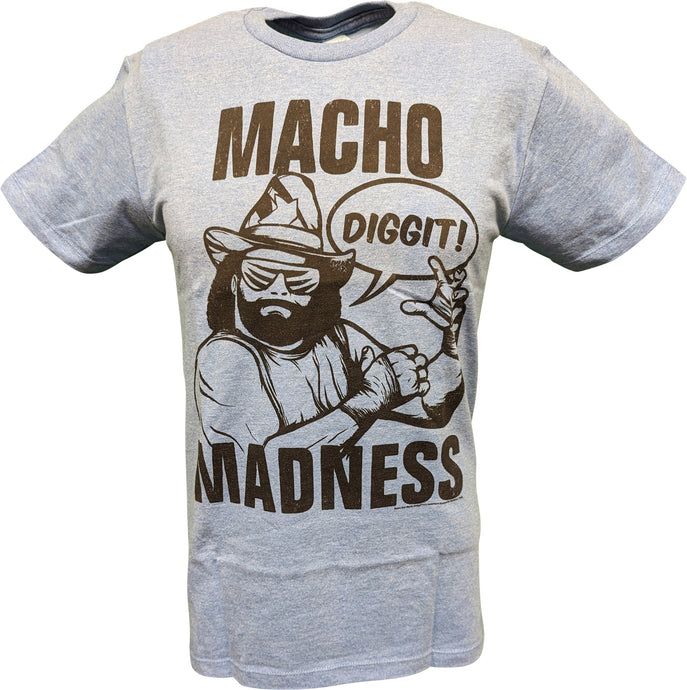 Macho Man Randy Savage Diggit Madness Mens Blue T-shirt Sports Mem, Cards & Fan Shop > Fan Apparel & Souvenirs > Wrestling by Extreme Wrestling Shirts | Extreme Wrestling Shirts