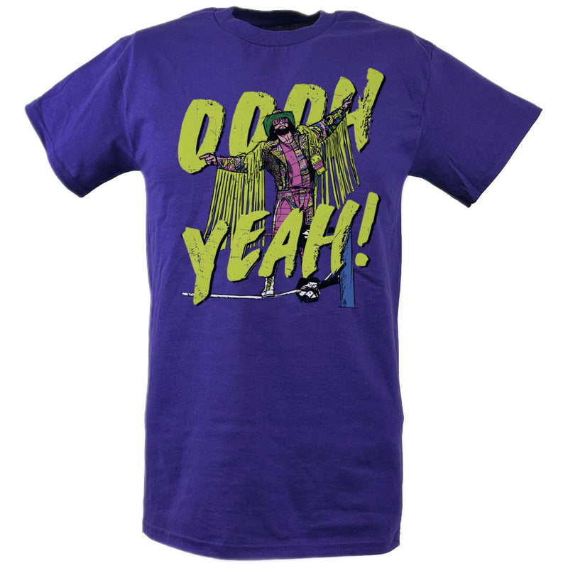 Load image into Gallery viewer, Macho Man Randy Savage Green Oooh Yeah T-shirt by EWS | Extreme Wrestling Shirts
