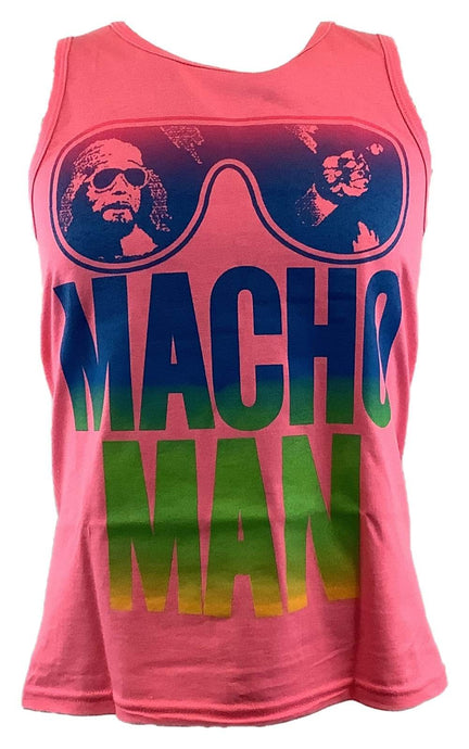 Macho Man Randy Savage Mens Pink Tank Top T-shirt Sports Mem, Cards & Fan Shop > Fan Apparel & Souvenirs > Wrestling by EWS | Extreme Wrestling Shirts