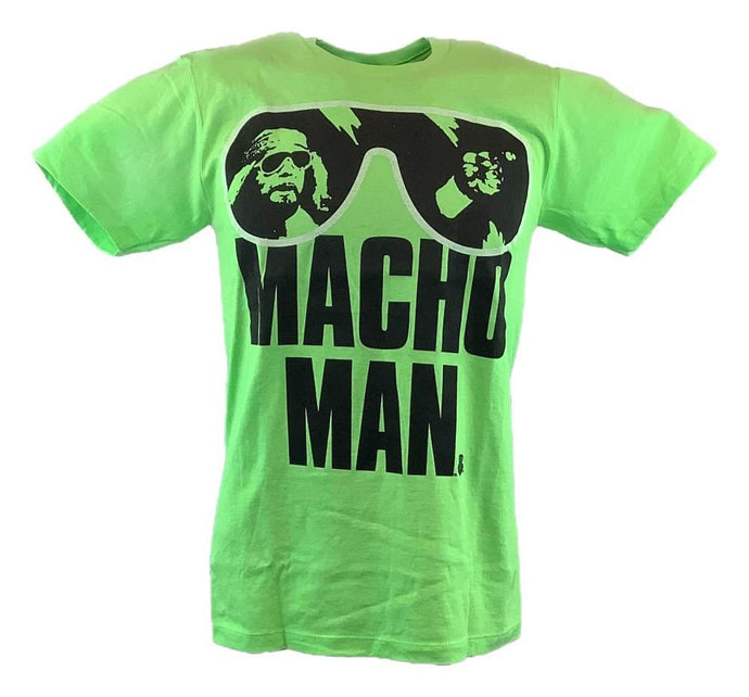 Macho Man Randy Savage Neon Green Mens T-shirt Sports Mem, Cards & Fan Shop > Fan Apparel & Souvenirs > Wrestling by Freeze | Extreme Wrestling Shirts