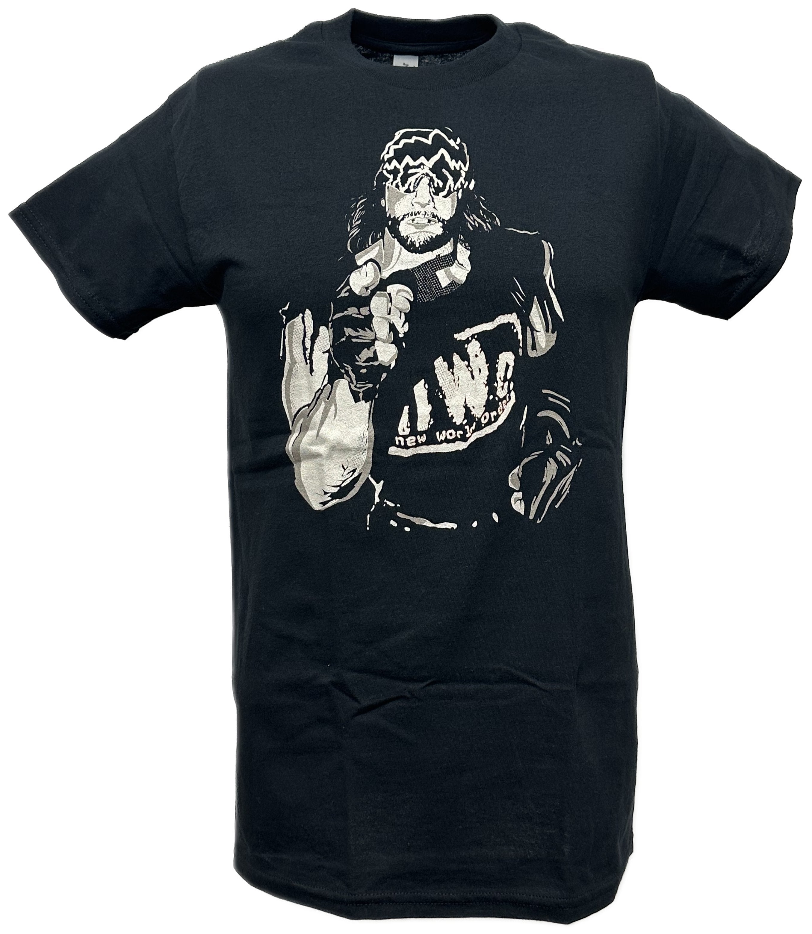 Macho Man Randy Savage nWo Madness Mens Black T-shirt – Extreme ...
