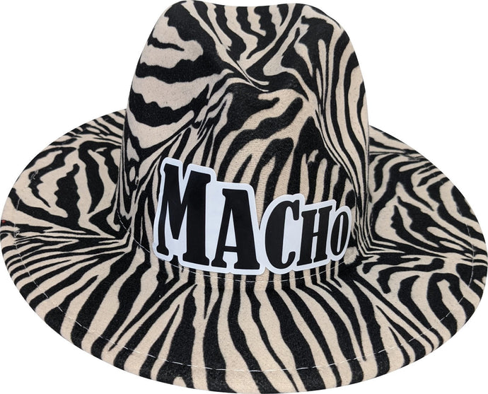 Macho Man Zebra Hat and Sticker by EWS | Extreme Wrestling Shirts