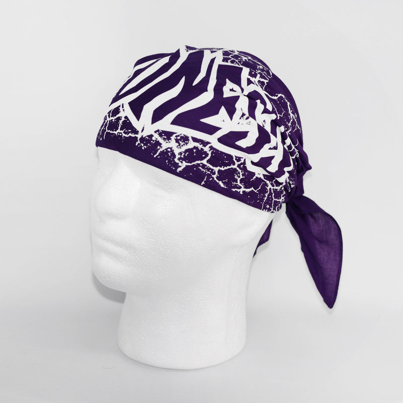 Load image into Gallery viewer, Madness Colored Bandana for Macho Man Costume Shattered Purple Sports Mem, Cards &amp; Fan Shop &gt; Fan Apparel &amp; Souvenirs &gt; Wrestling by EWS | Extreme Wrestling Shirts
