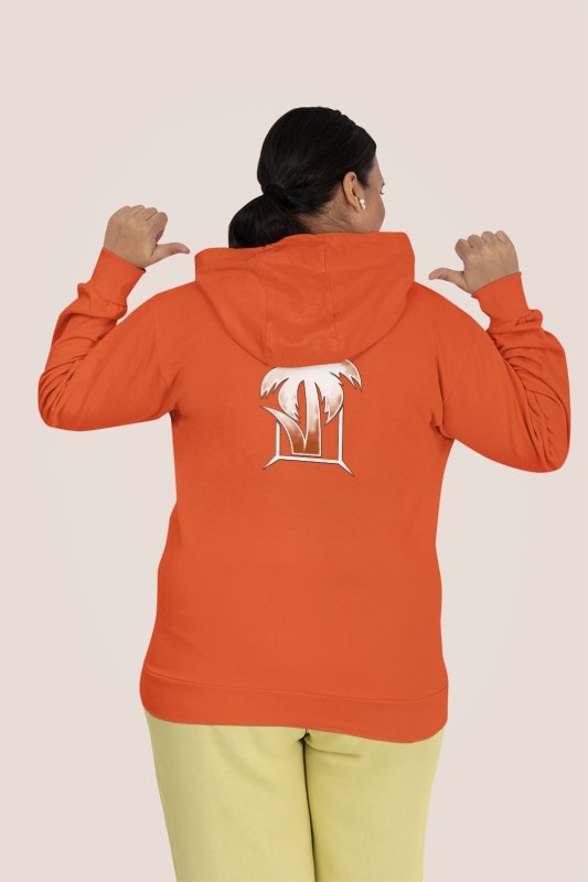 Load image into Gallery viewer, Main Event Jey Uso Orange Pullover Hoody Sweatshirt by EWS | Extreme Wrestling Shirts
