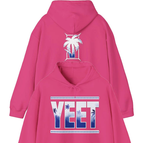 Main Event Jey Uso Yeet Bloodline Pink Pullover Hoody Sweatshirt by EWS | Extreme Wrestling Shirts