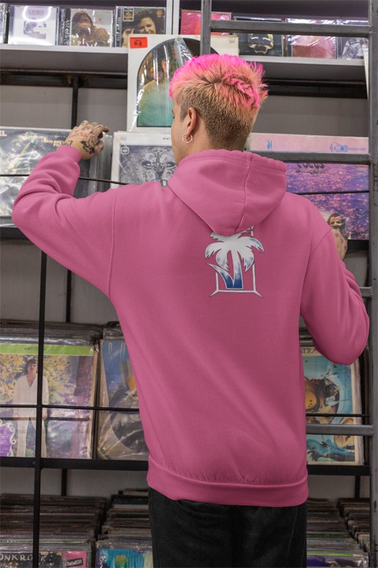 Load image into Gallery viewer, Main Event Jey Uso Yeet Bloodline Pink Pullover Hoody Sweatshirt by EWS | Extreme Wrestling Shirts
