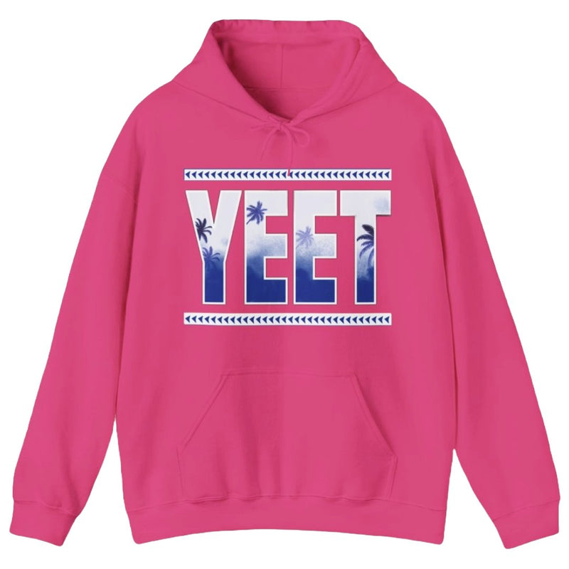 Load image into Gallery viewer, Main Event Jey Uso Yeet Bloodline Pink Pullover Hoody Sweatshirt by EWS | Extreme Wrestling Shirts
