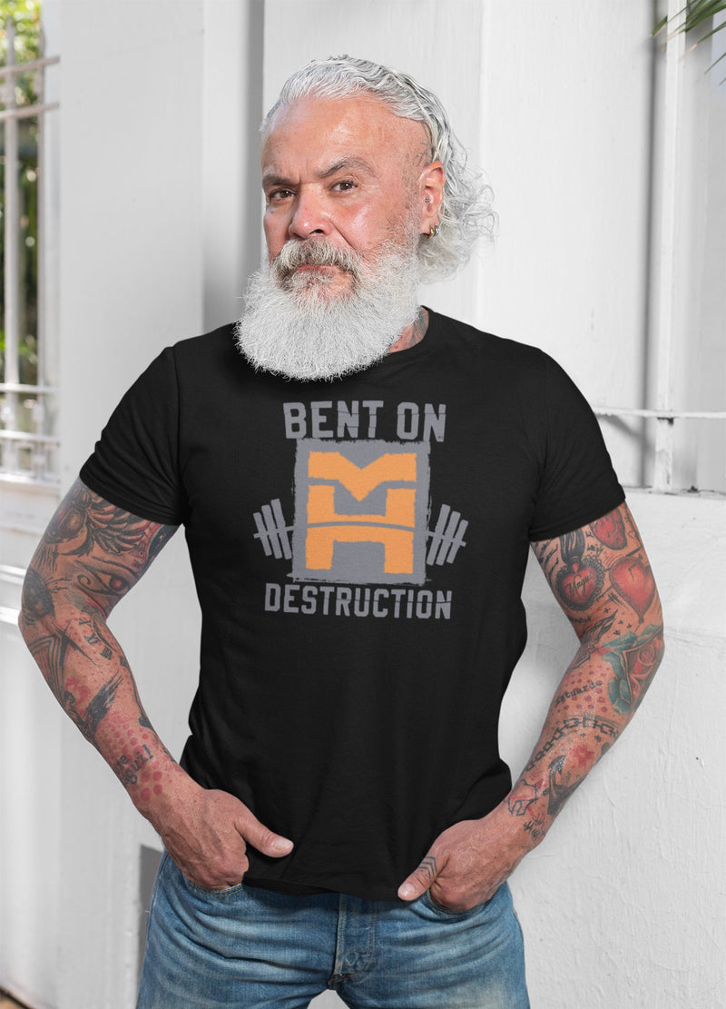 Load image into Gallery viewer, Mark Henry That's What I Do Black T-shirt by EWS | Extreme Wrestling Shirts
