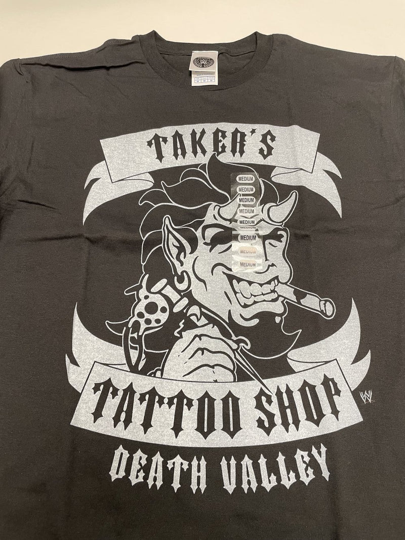 Load image into Gallery viewer, Medium Lot of Men Size WWE Authentic T-shirts | Cena Orton Undertaker The Rock (M) by EWS | Extreme Wrestling Shirts
