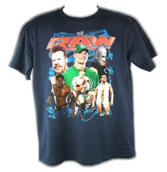 John Cena R Truth Sheamus Raw WWE T-shirt Boys Juvy Youth
