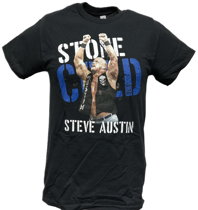 Stone Cold Steve Austin Top Rope Mens Black T-shirt