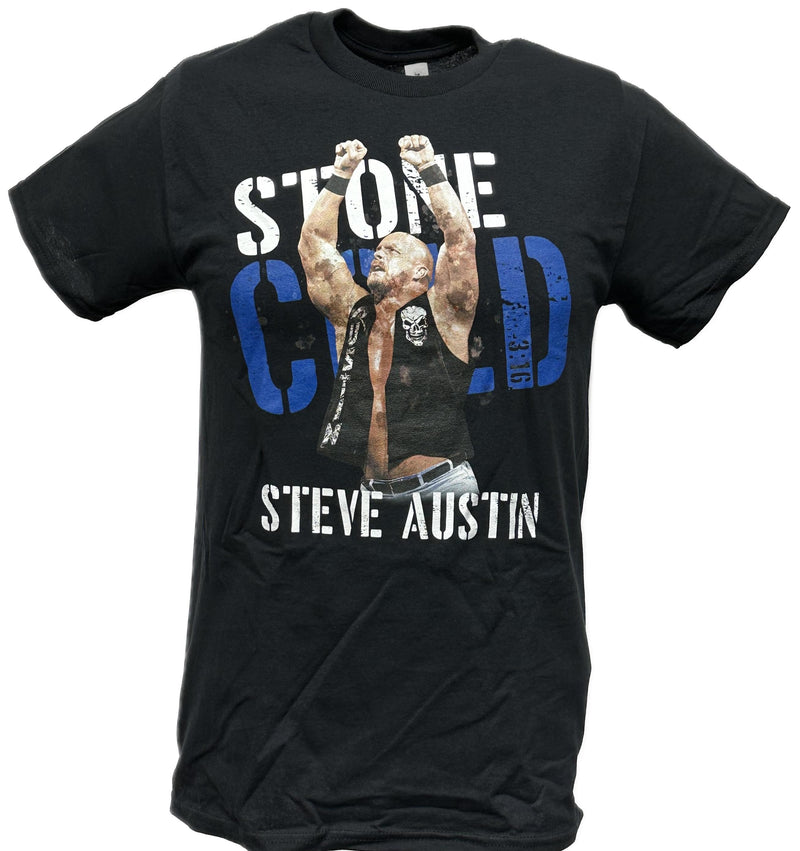 Load image into Gallery viewer, Stone Cold Steve Austin Top Rope Mens Black T-shirt
