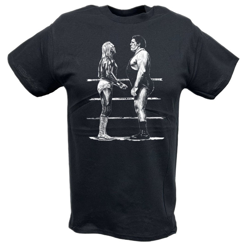 Load image into Gallery viewer, Andre the Giant vs Hulk Hogan Wrestlemania Standoff T-shirt
