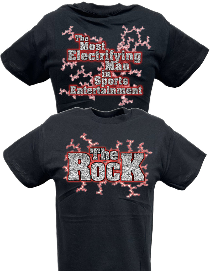 Load image into Gallery viewer, The Rock Most Electrifying Man in Sports Entertainment T-shirt
